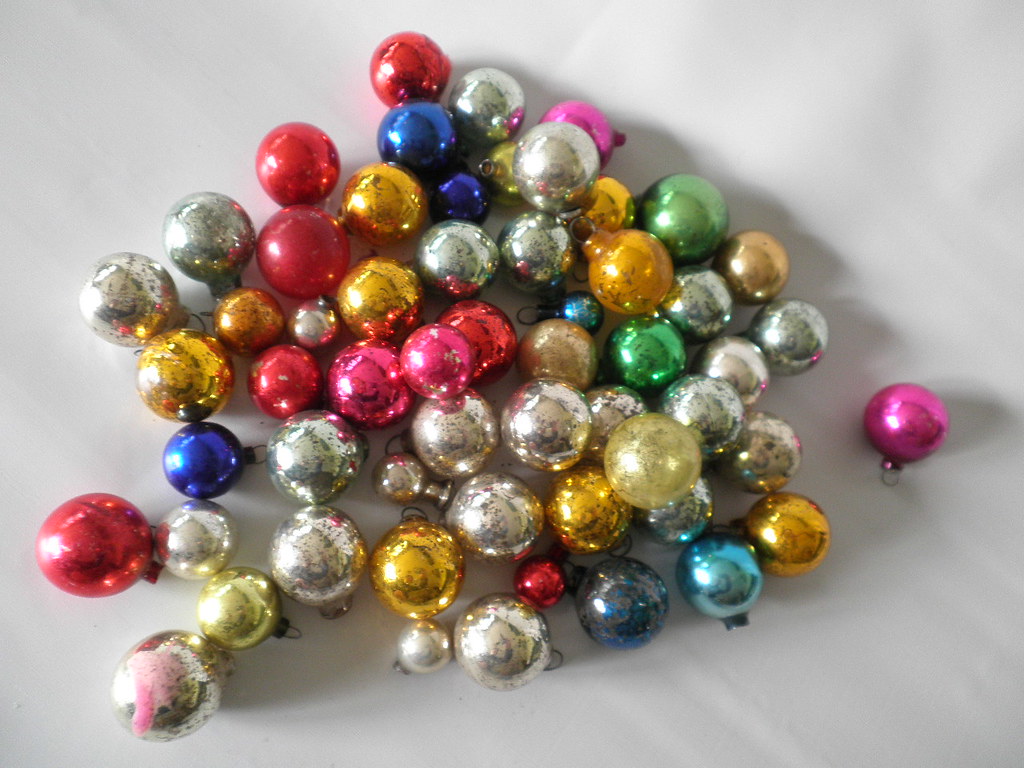 Vintage Christmas bulbs Flickr