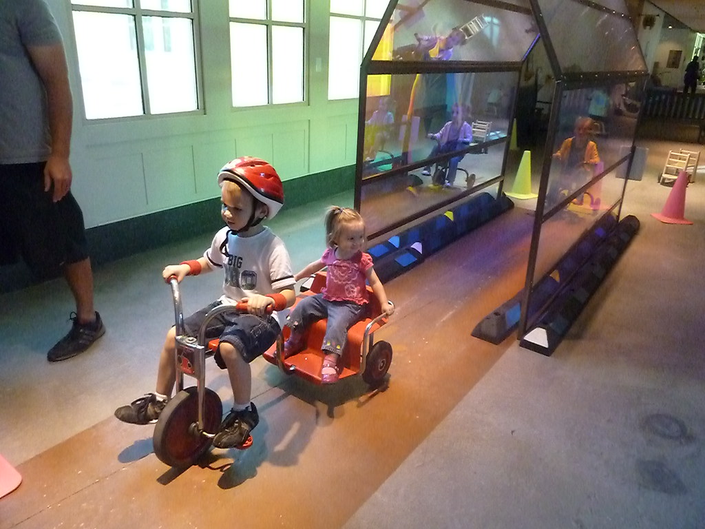 Tricycle Car Wash Phoenix Children's Museum Riding on th… Flickr