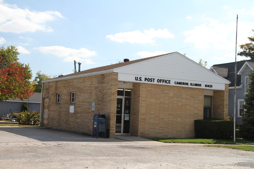 Cameron IL, Postt Office, 61423, Cameron Illinois, Warren … Flickr