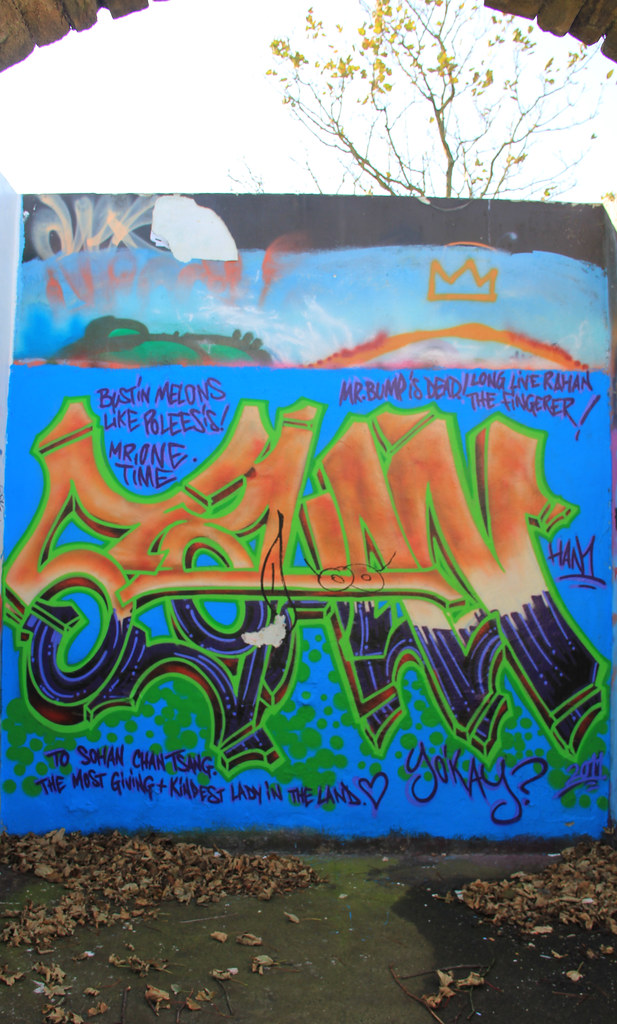 Art work in Devonshire Rock Gardens, Knowle Hill, Blackpoo… Flickr