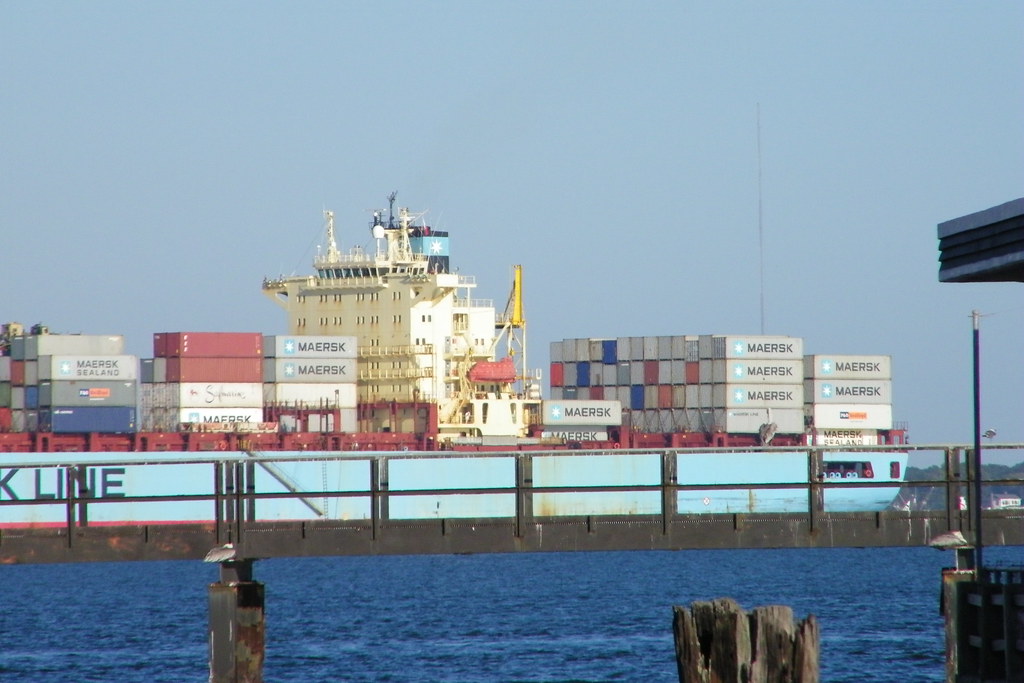 Maersk Carolina (Cargo Ship) at Charleston, South Carolina… Flickr
