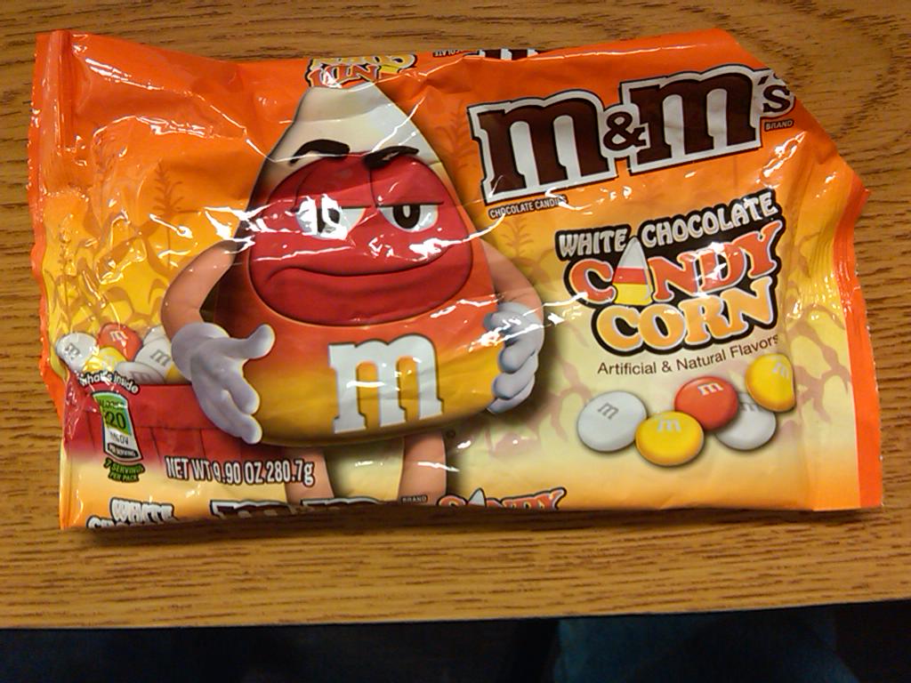 M&Ms Halloween Style! White Chocolate Candy Corn serious… Flickr