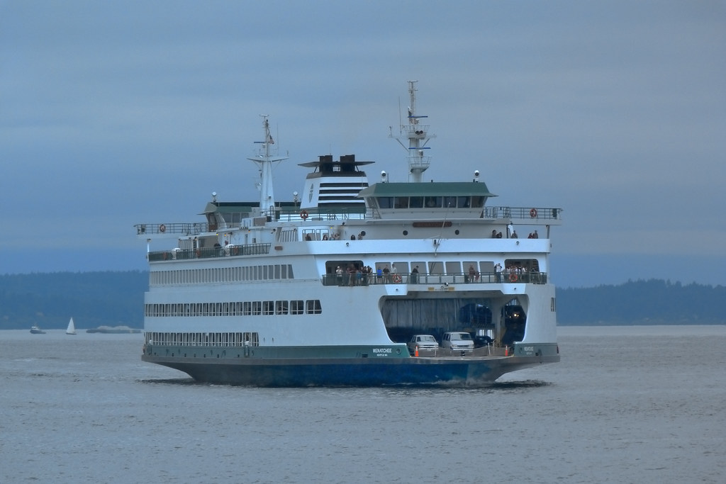 MV Wenatchee from the West Seattle Water Taxi... The WSF J… Flickr