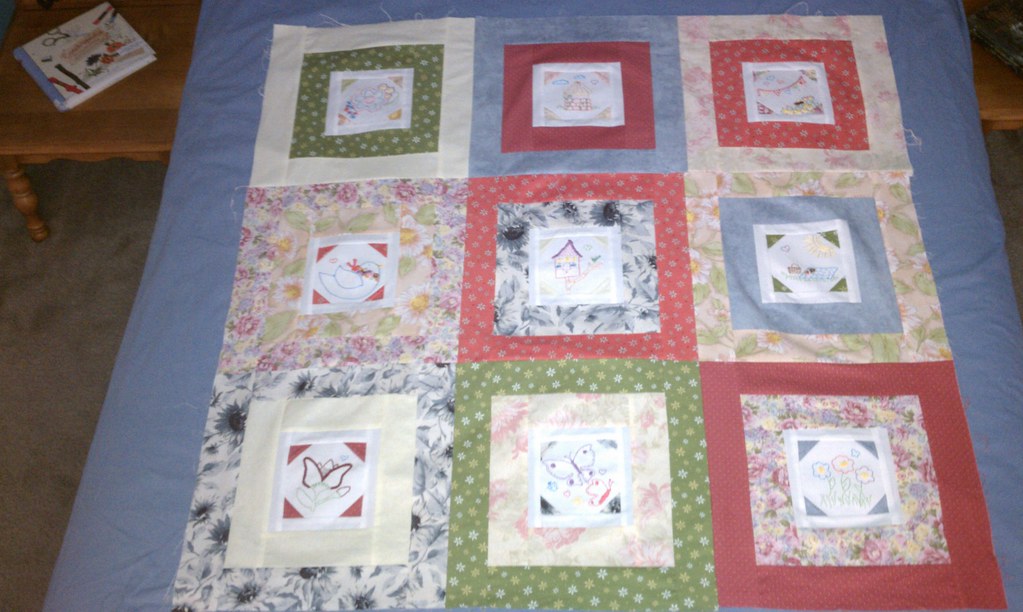 quilt top Not only are these my very first quilt blocks ev… Flickr