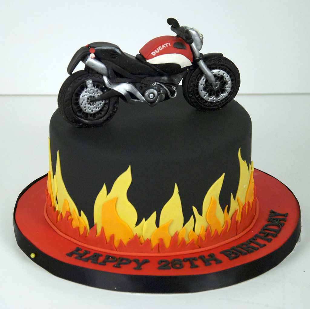 flame ducati motorcycle cake toronto a photo on Flickriver