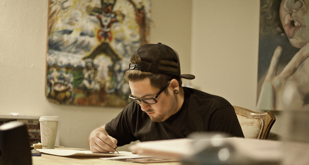 Travis R. Sykes Travis R. Sykes is a dope at painting, dra… Flickr