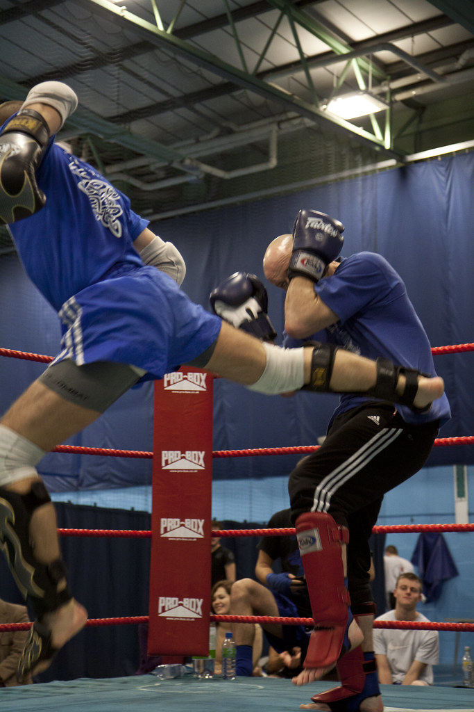 Spinning Back Kick Duncan Ireland (Strathclyde Muay Thai… Flickr
