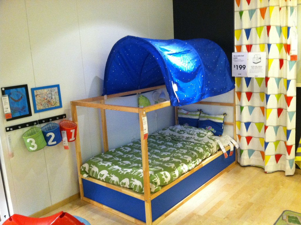 IKEA KURA twin bed Jacob and I love this reversible bed. I… Flickr