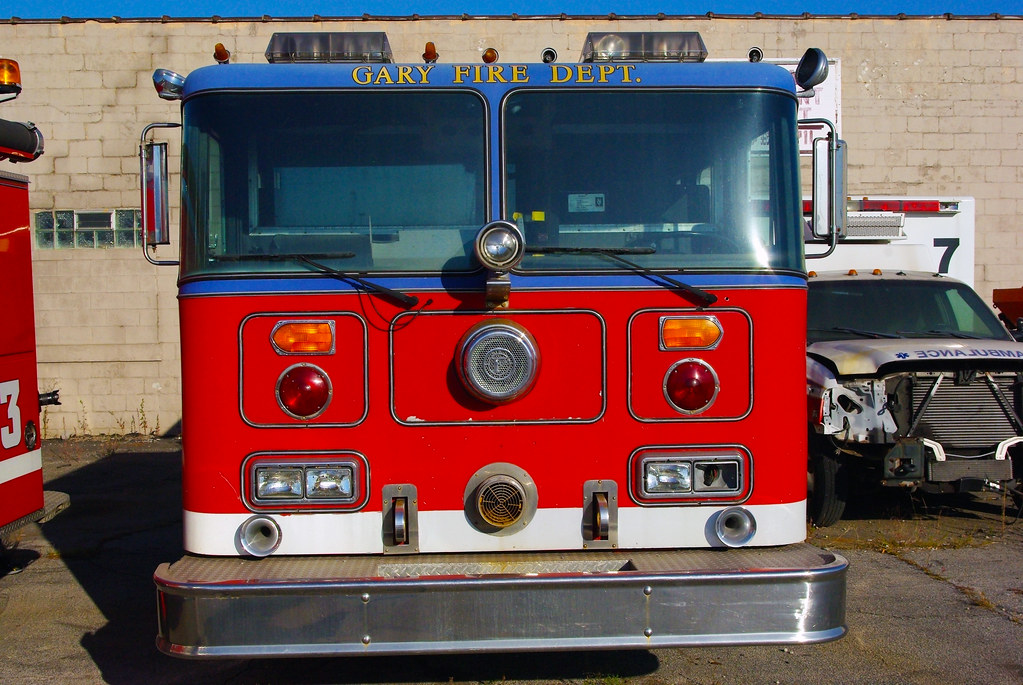 Gary Fire Dept Abandoned Rigs Gary Fire Department Engine … Flickr