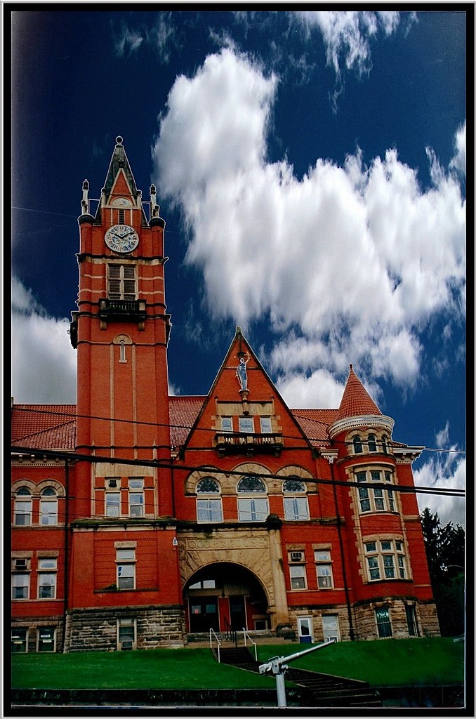 West Union West Virginia Film 90s Courthouse Flickr