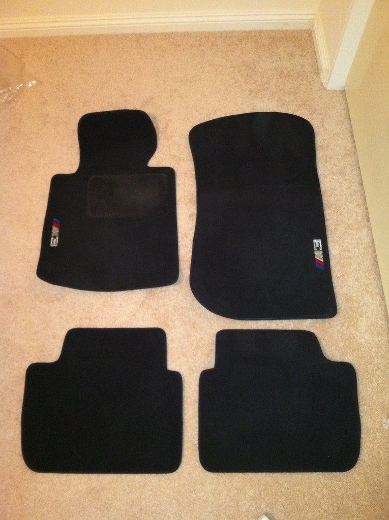 e46 m3 oem floor mats used, great condition. 25. Flickr