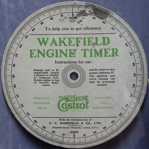 WAKEFIELD ENGINE TIMER Brooklands Museum Weybridge, Surrey… Flickr