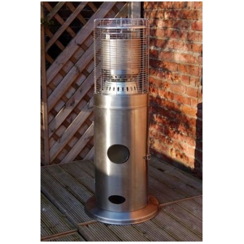 Floor Standing Bullet Stainless Steel Gas Patio Heater Flickr