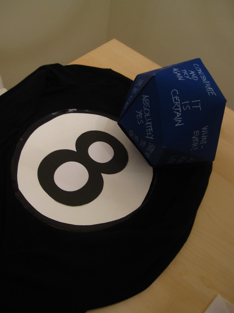 Magic 8 Ball Tonight's Halloween costume. What is a Magic … Flickr