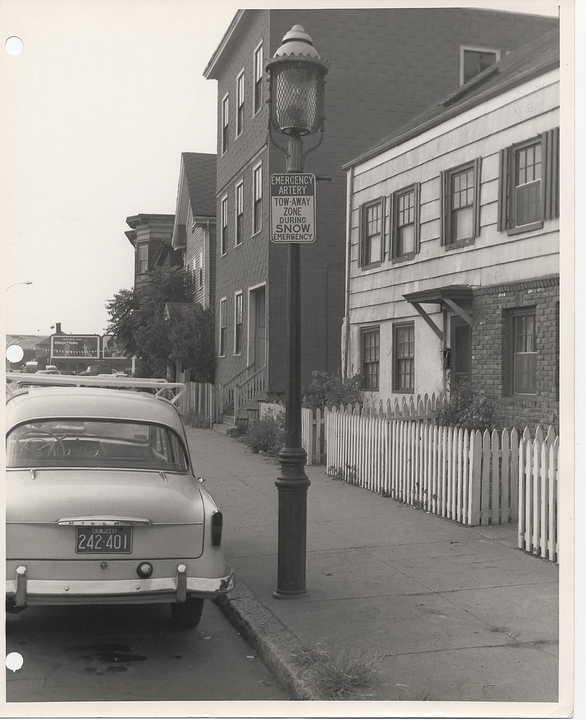 Gas street lamp Hancock Street, Dorchester, August 13, 196… Flickr