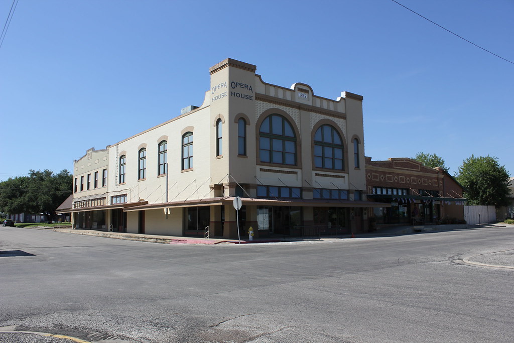 Opera House, Shiner, Texas Nicolas Henderson Flickr