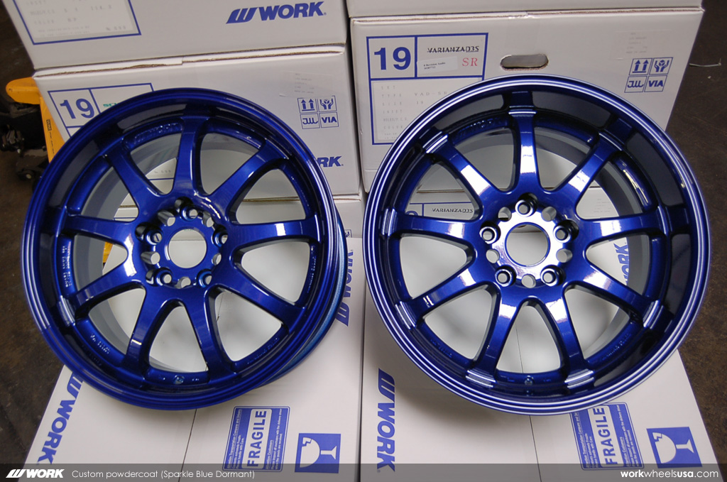 WORK Emotion XD9 17" Sparkle Blue a photo on Flickriver