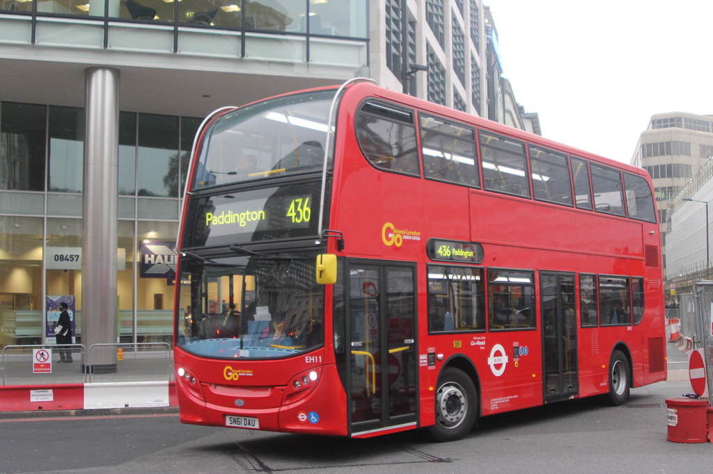 EH11 SN61DAU GoAhead seen 21/11/11 passing Victoria bus st… EDDIE