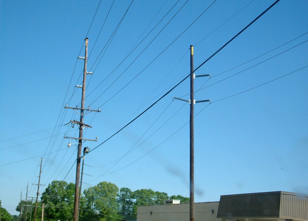 Cleco (COO) and Entergy 69kv side by side The underbuild w… Flickr