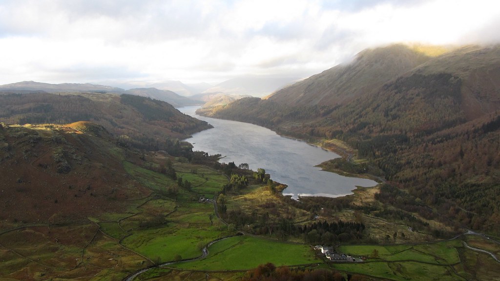 Thirlmere 2 The view from halfway down Steel Fell's northe… Flickr