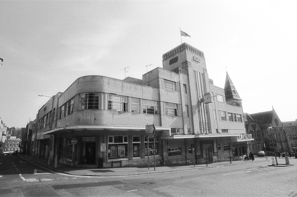 Daily Echo building Bournemouth. Canon EOS300x Lucky