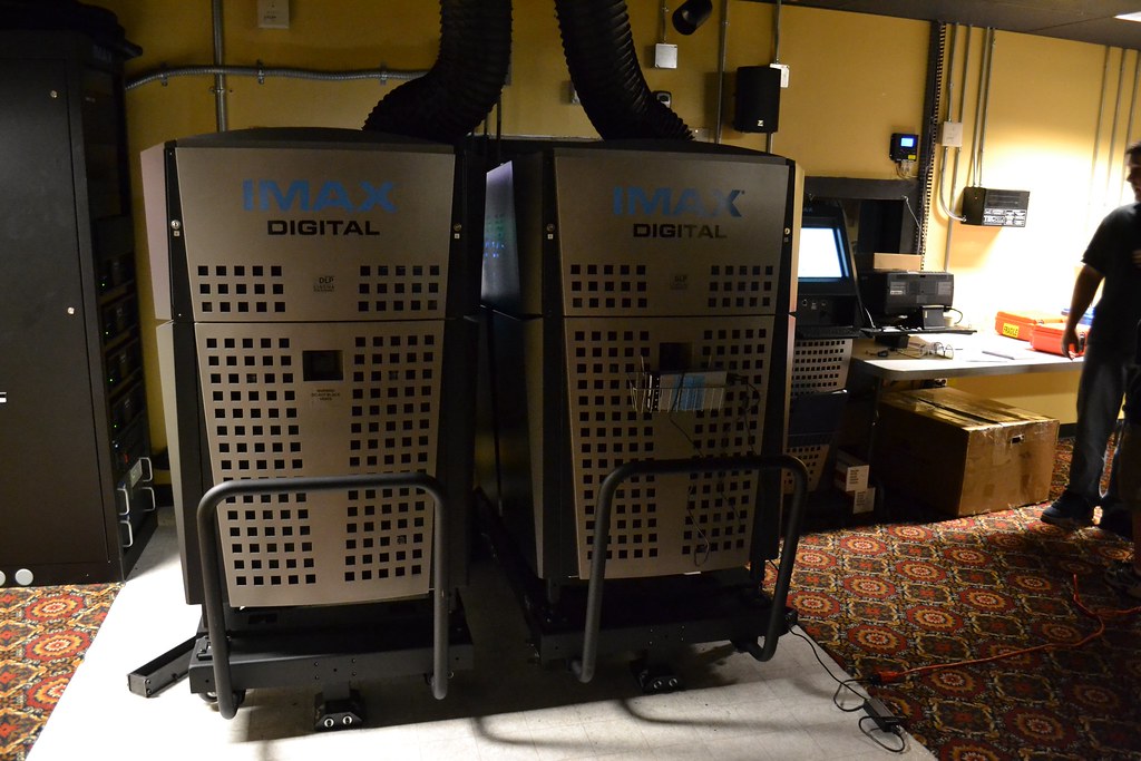 IMAX 3d it's all digital. two projectors, sidebyside; on… Flickr