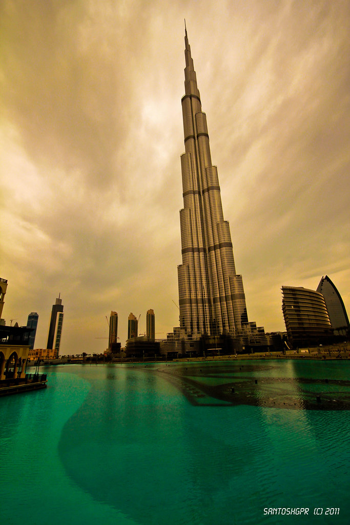 Burj Khalifa Golden Hours a photo on Flickriver