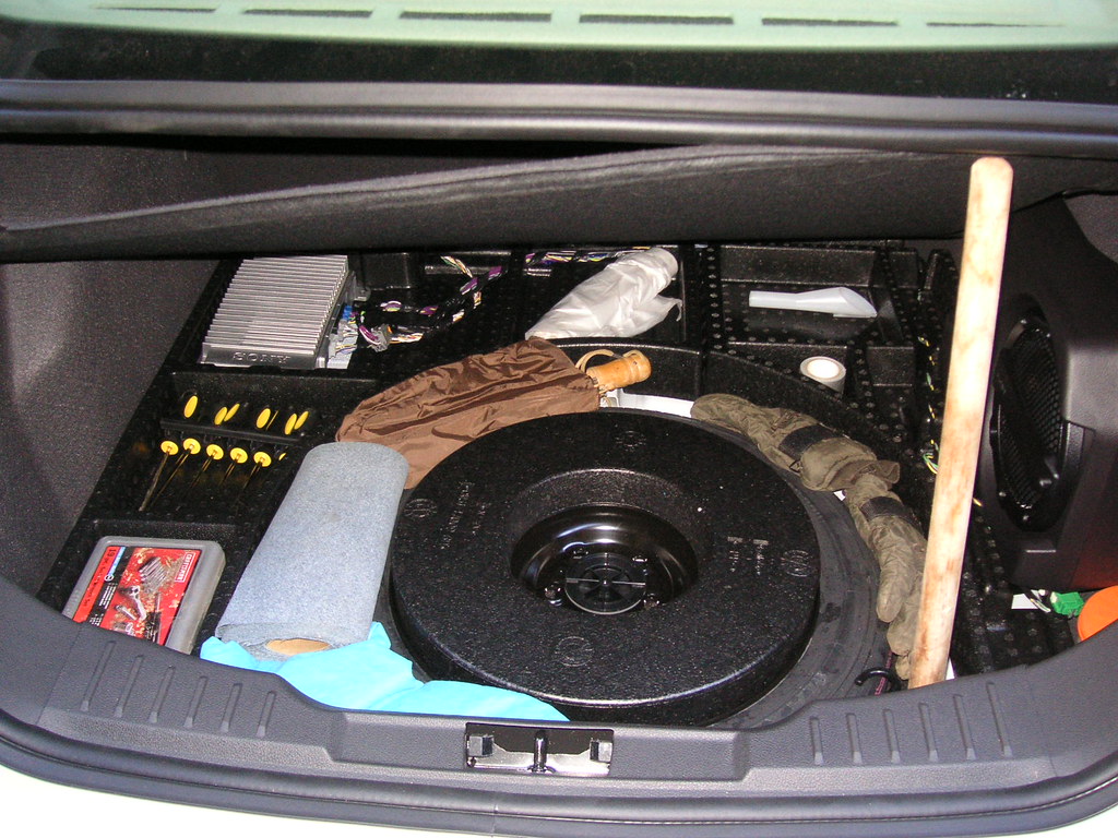 My Trunk Junk My 2012 Ford Focus trunk storage Thomas Twist Flickr