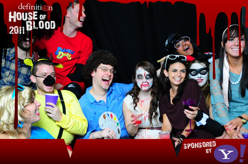 Definition 6 NYC Halloween Party Photo booth party pics f… Flickr