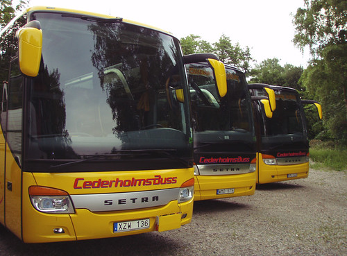 Tre i rad Cederholms Buss Flickr