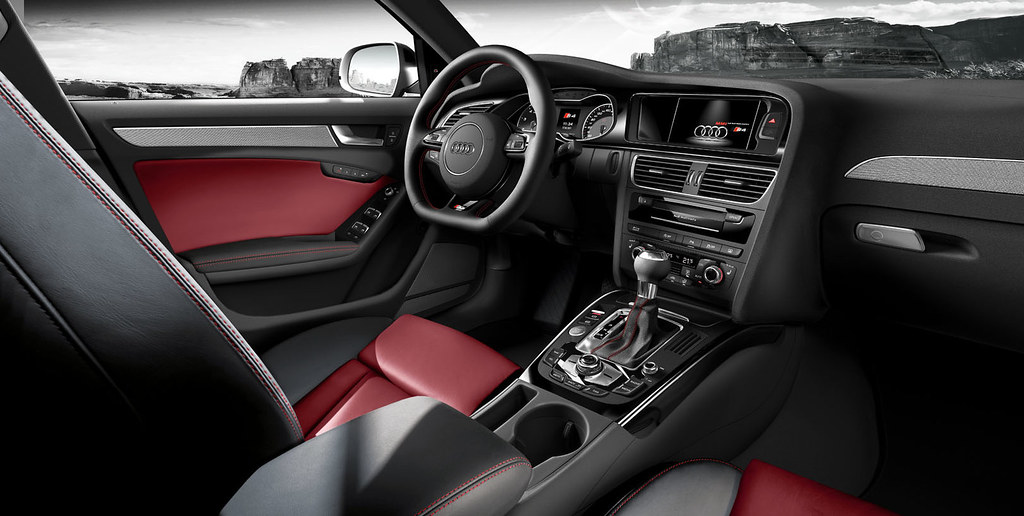 New Audi S4 Interior Fine Nappa leather magma red/black wi… Flickr