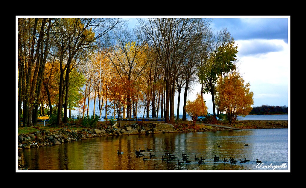 Fall in Baie D'Urfé Région touristique de Montréal Thierry Lachapelle Flickr