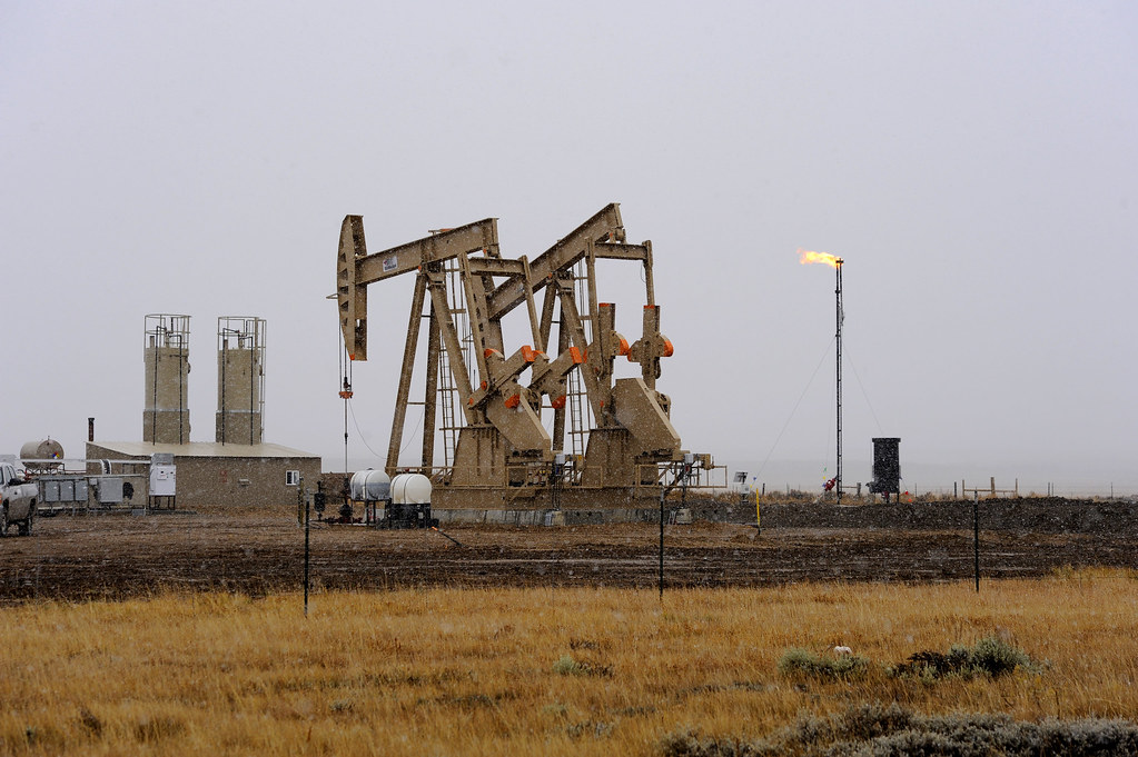 Oil wells burn in North Park Some area residents refer to … Flickr