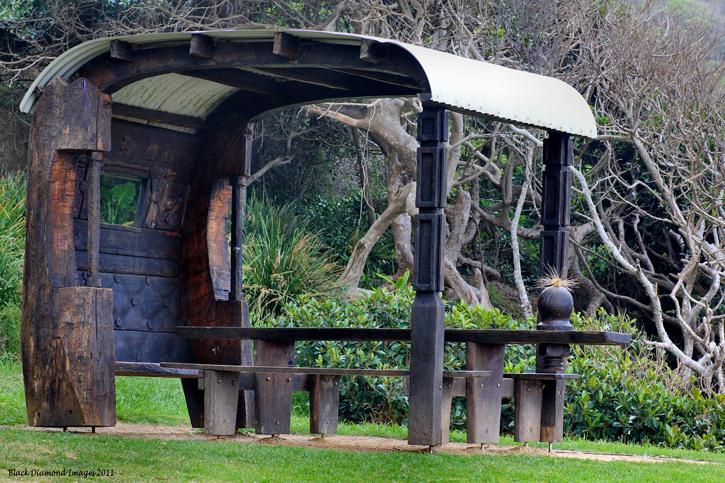 Harry and Jean Thompson's Caravan Sculpture, Shelly Beach,… Flickr