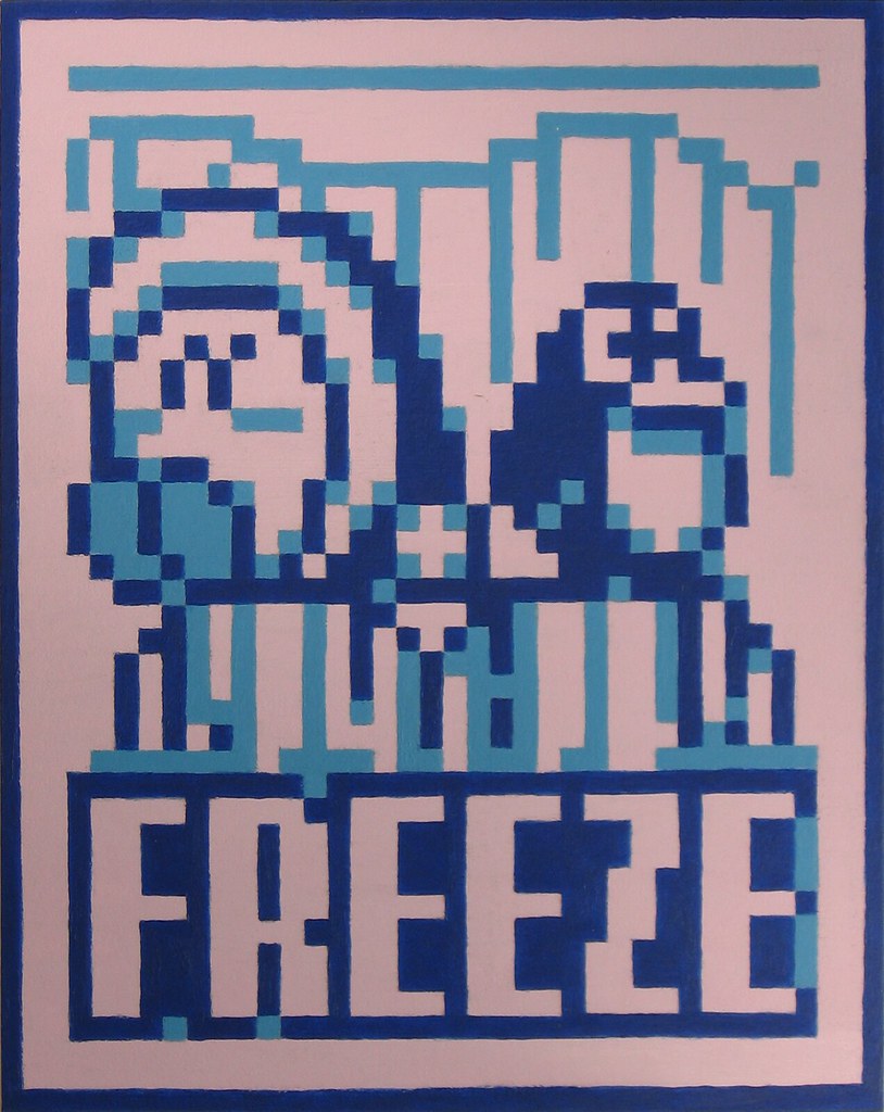 FREEZE_day FREEZE acrylic paint (fluorescent and nonfluor… Flickr