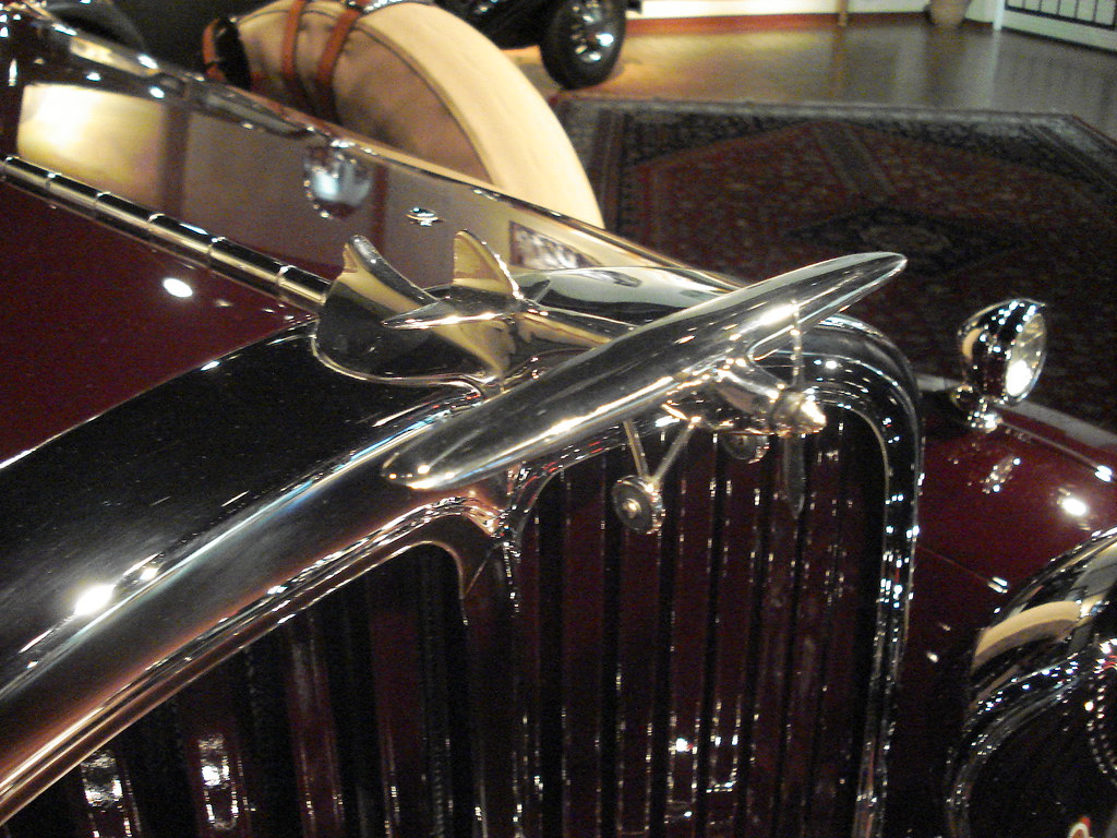 Airplane hood ornament Gilmore Car Museum 070111 175 Flickr