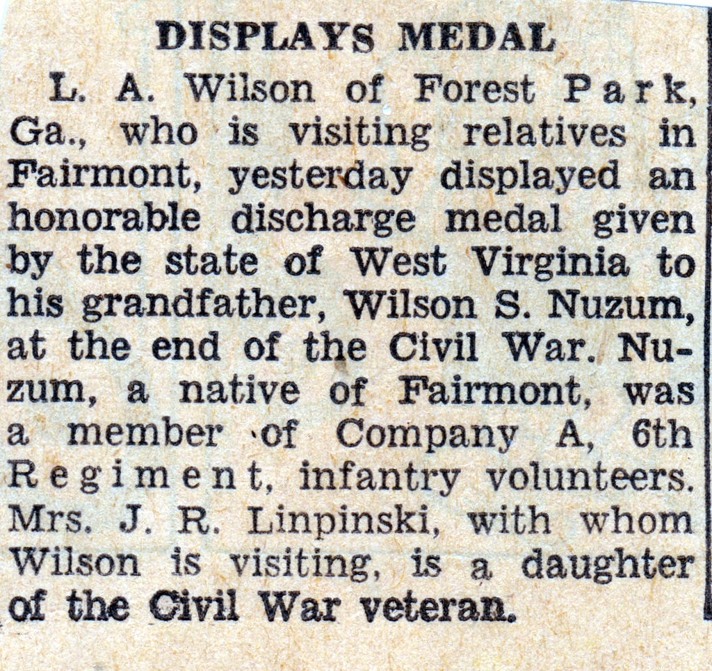 1961 Fairmont WV newspaper October 1961 vic&becky Flickr