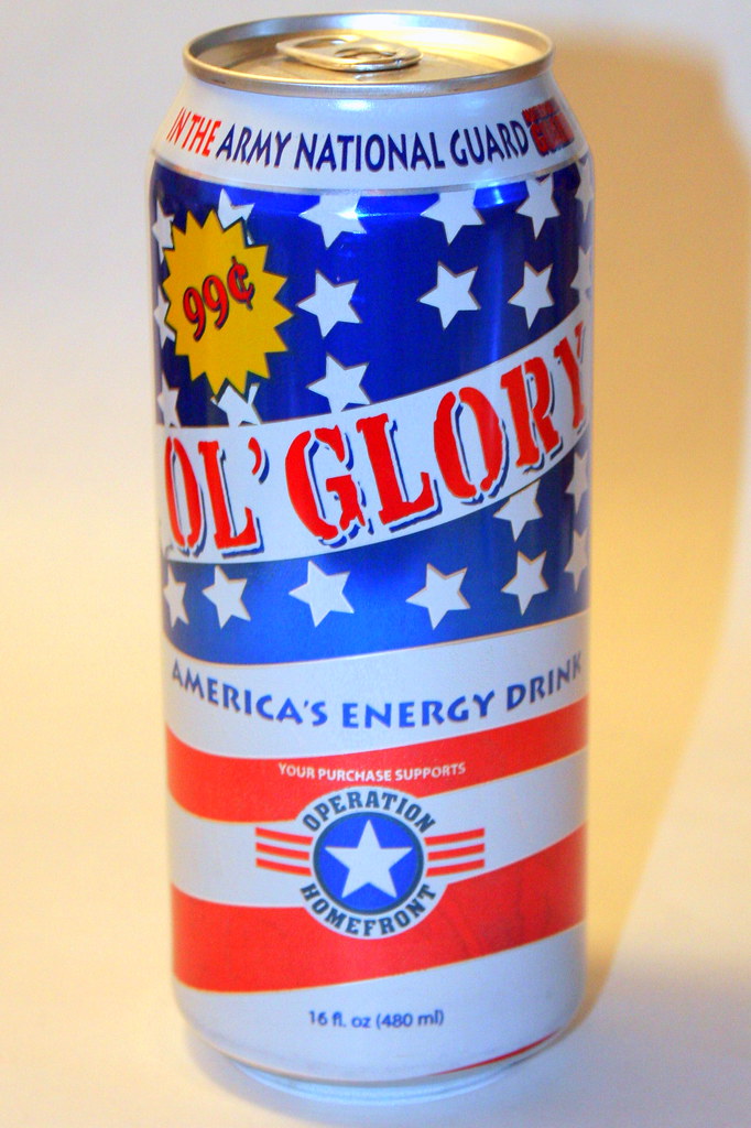 Ol' Glory Energy Drink Now, here's a beverage that's not a… Flickr