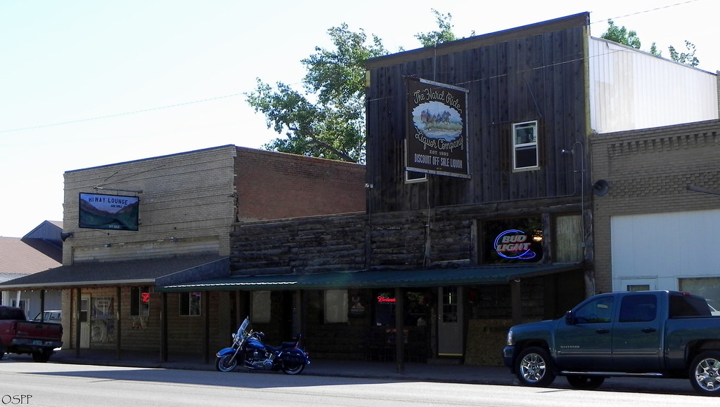 Main Street Buildings, Alexander, North Dakota Oil has tak… Flickr