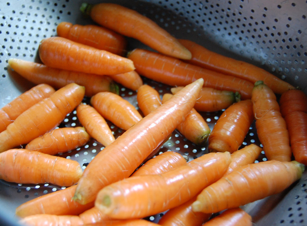 Baby Little Finger Carrots fresh from the garden..once you… Flickr