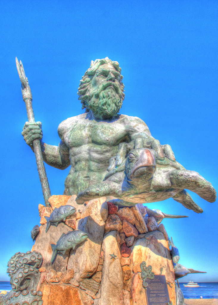 King Neptune King Neptune Statue at the Virginia Beach Oce… Flickr