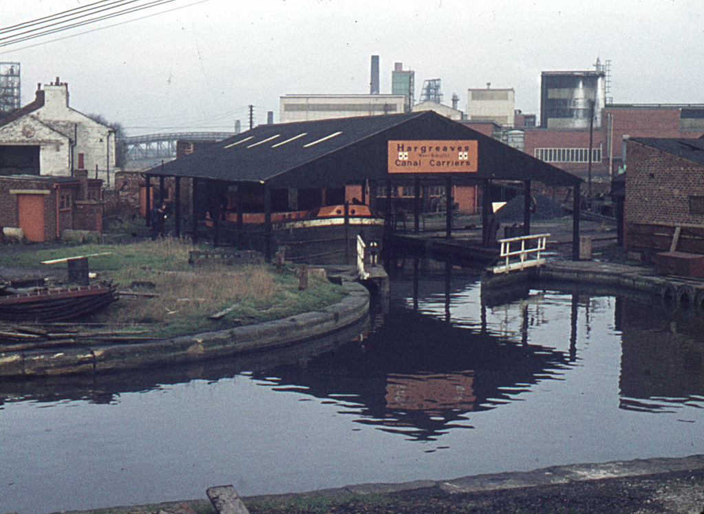 Castleford 114 Castleford dock in 1975. Mike Clarke Barlic Flickr