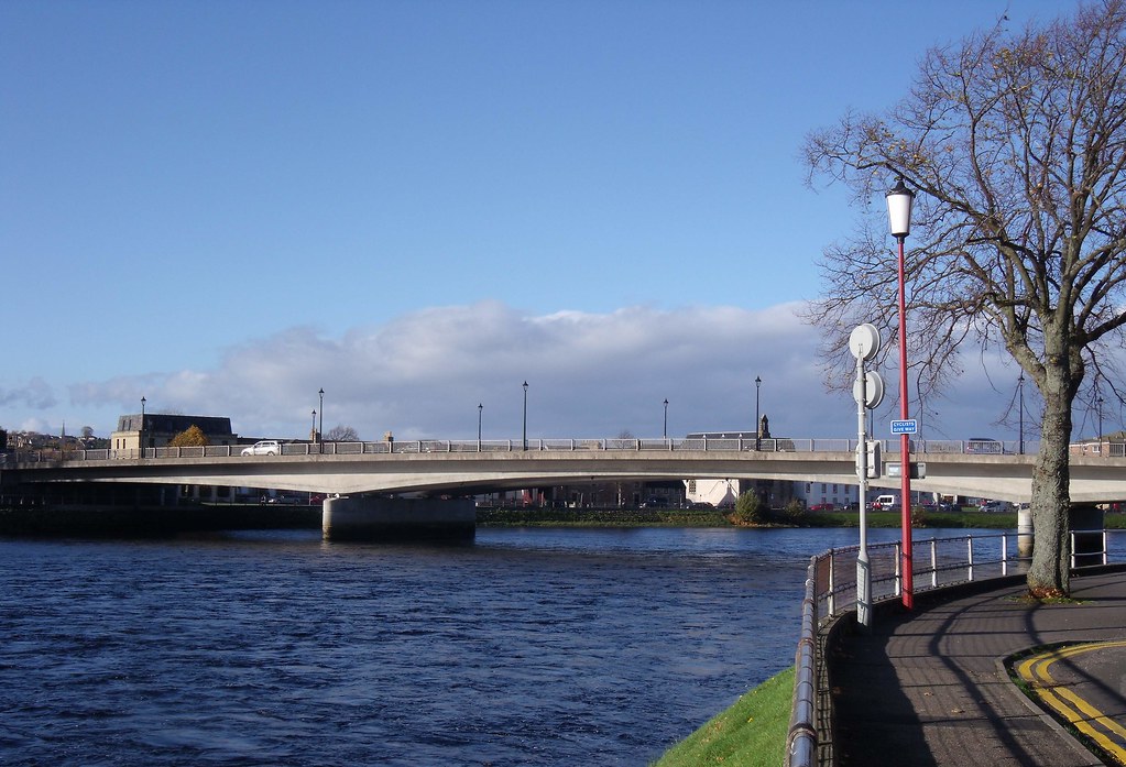 Inverness Scotland on 1st November The Friars Bridge over … Flickr
