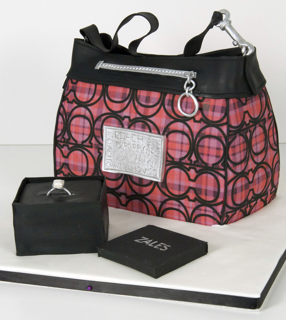 pink tartan coach purse cake toronto A Coach pink tartan p… Flickr