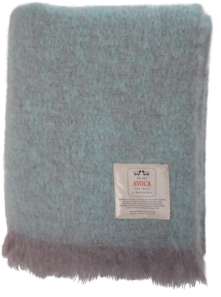 Mohair Throw Duck egg Throws Blankets Avoca Ireland Flickr