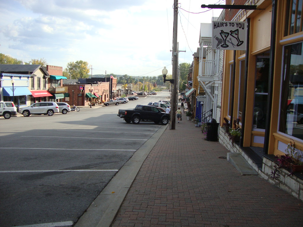 Downtown Parkville, Missouri street view Don n Kathy's Stream Flickr