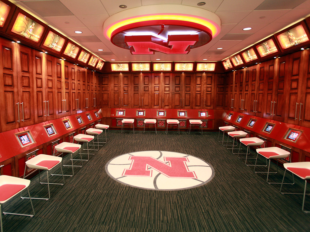 Men's Basketball Locker Room Nebraska Basketball Flickr