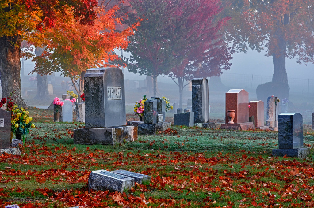 Harrison Cemetery Taken at Maple Leaf Cemetery in Harrison… Flickr