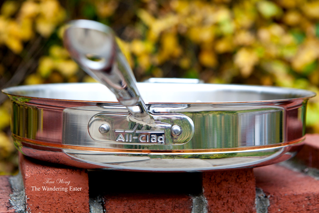 AllClad Copper Core 6quart saute pan with lid AllClad C… Flickr