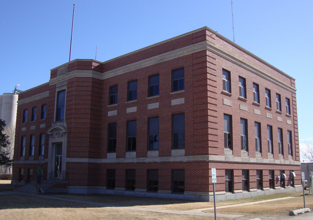 Burke County Courthouse (Bowbells, North Dakota) This cour… Flickr